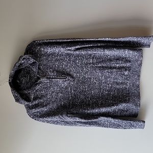 Express Men's M 1/4 Zip Woven Hoodie